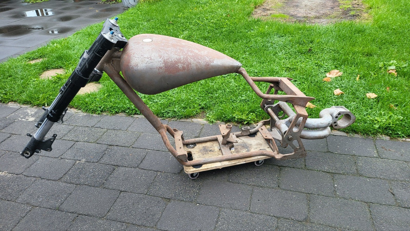 harley davidson, Ophalen