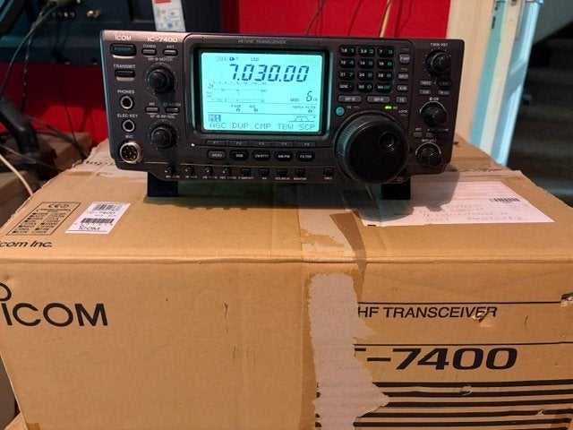 ICOM IC 7400, Telecommunicatie, Zenders en Ontvangers, Ophalen of Verzenden, Zo goed als nieuw, Zender en Ontvanger