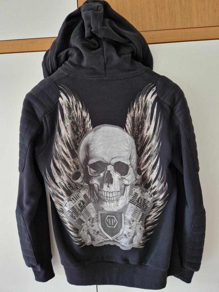 Philipp Plein hoodie maat medium, Maat 48/50 (M), Zwart, Ophalen of Verzenden, Zo goed als nieuw
