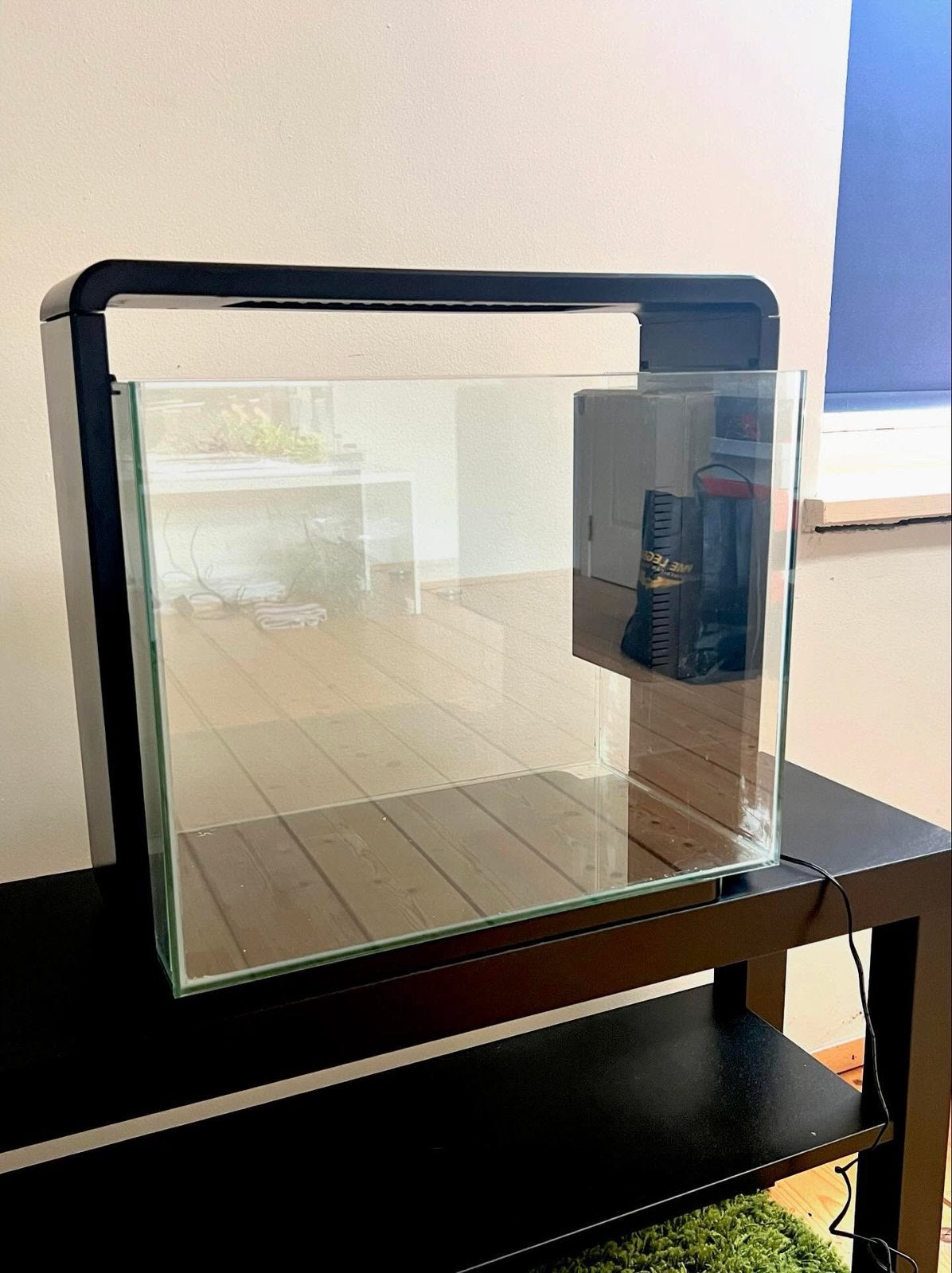 Aquarium te koop! (Superfish home 45), Ophalen, Gebruikt, Aquariummeubel, Verwarming