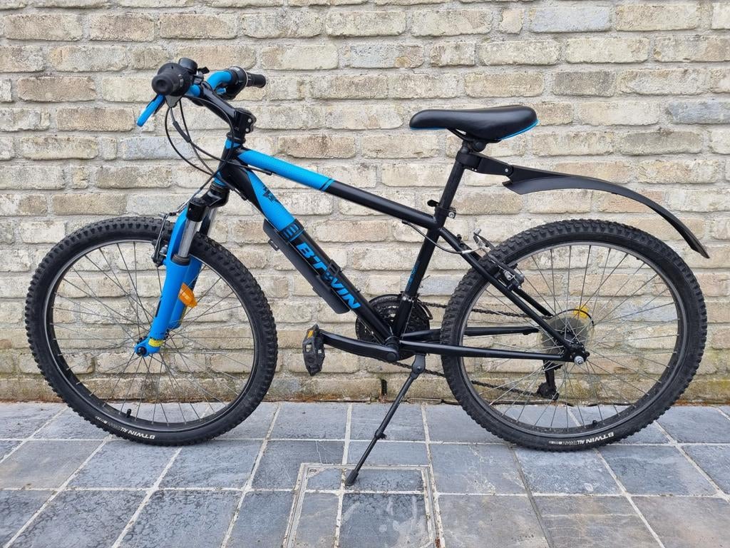 MTB B-Twin Rockrider 500 - 24 inch, Ophalen, 24 inch, Versnellingen