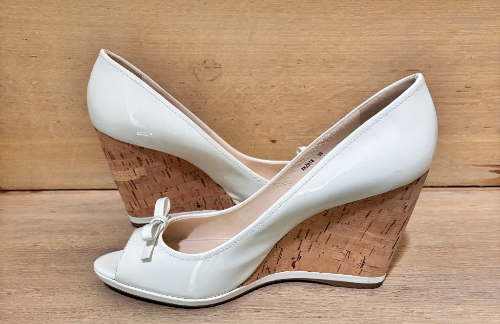 Witte zomerpumps Prada, Kleding | Dames, Schoenen, Pumps, PRADA, Wit, Nieuw