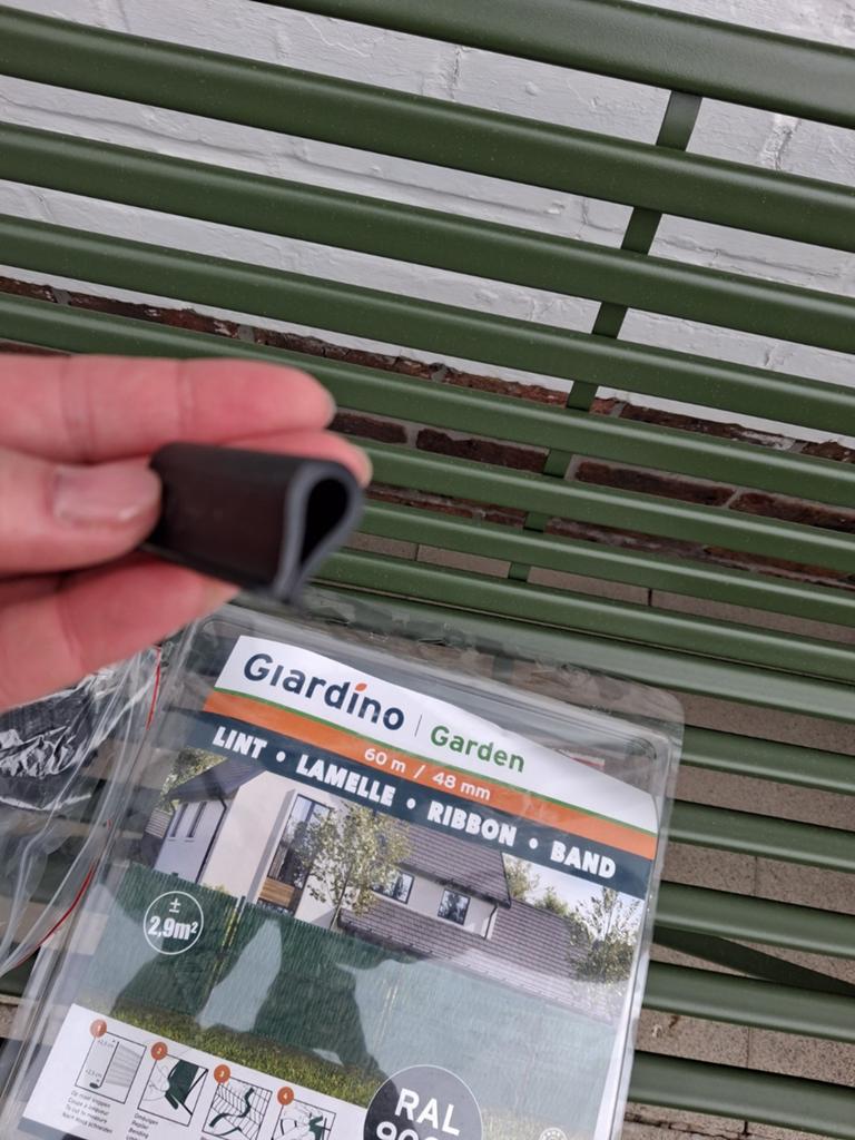 Clips voor tuin afsluiting 200st zwart, Tuin en Terras, Ophalen, Draad