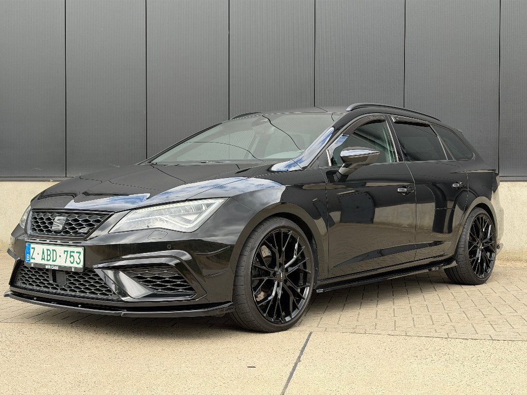 Seat Leon Cupra, Auto's, Automaat, Leon, Zwart, Bedrijf