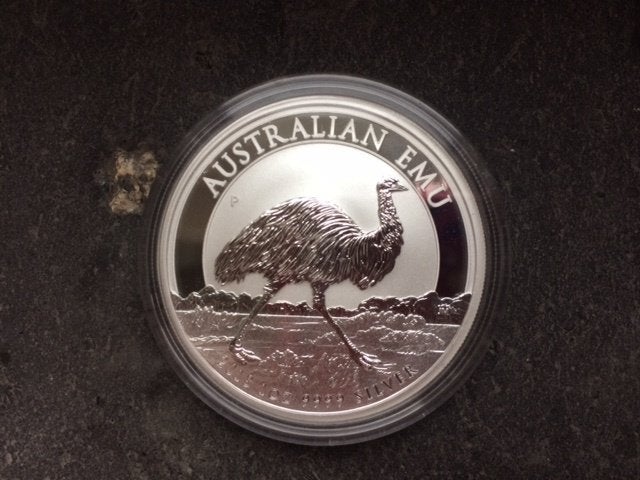 2018 Australia - Emu - 1e uit de serie - 1 oz silver, Enlèvement ou Envoi, Monnaie en vrac, Argent
