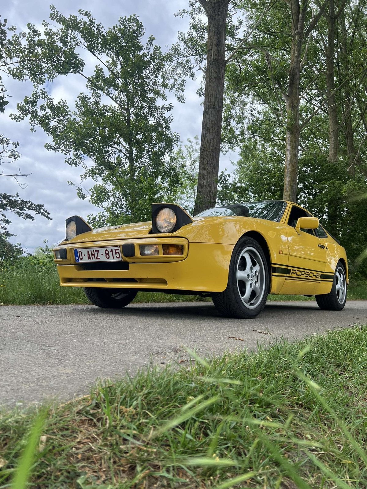 Porsche 944 type 2 in topstaat, Auto's, Geel, Particulier, Te koop
