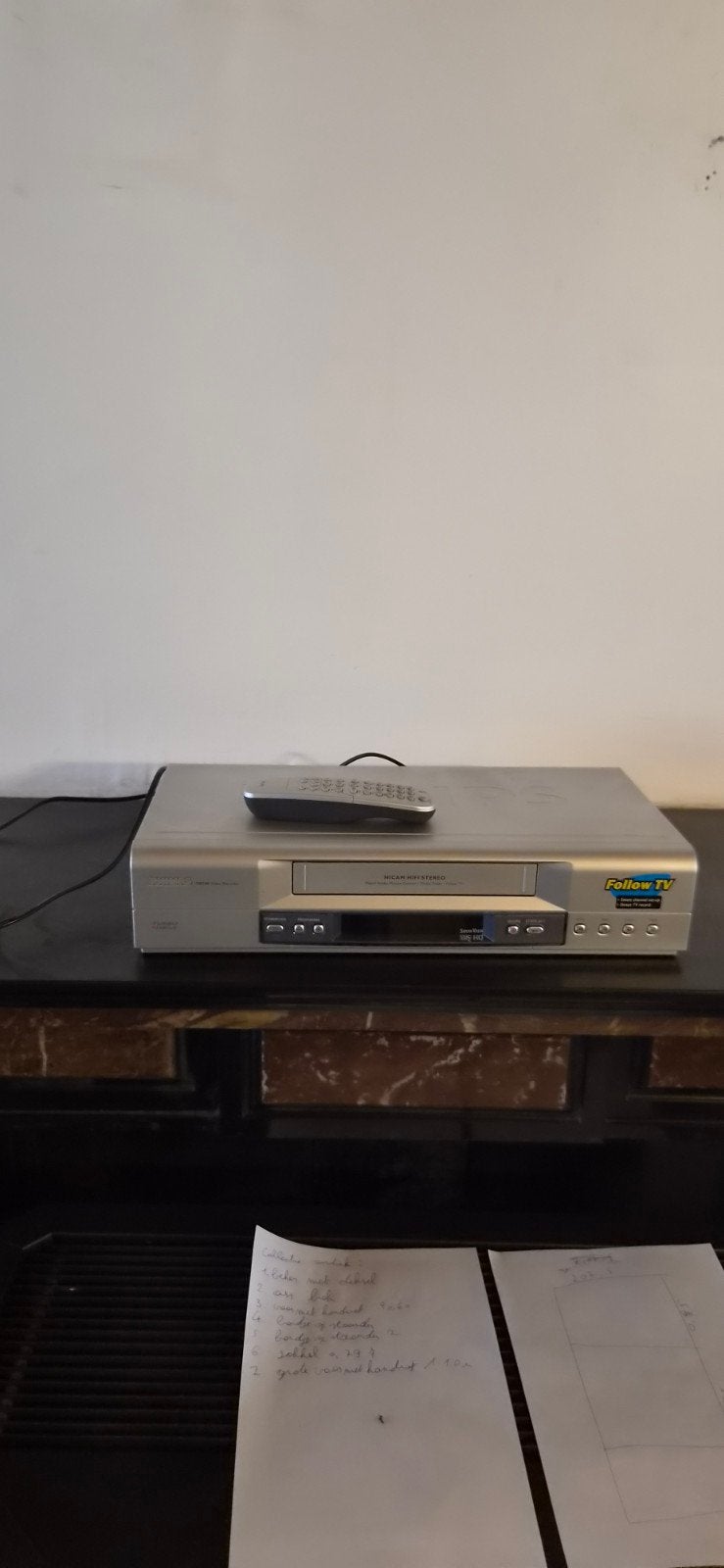 Philips VR740 Videorecorder (Turbo Drive) – In goede staat, Ophalen, Gebruikt, Decoder