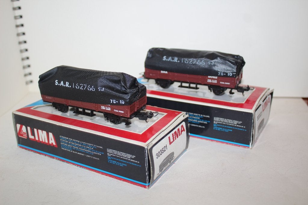 lima ho 2 wagons south africa 303521, Hobby & Loisirs créatifs, Enlèvement ou Envoi, Wagon, Lima, Courant continu