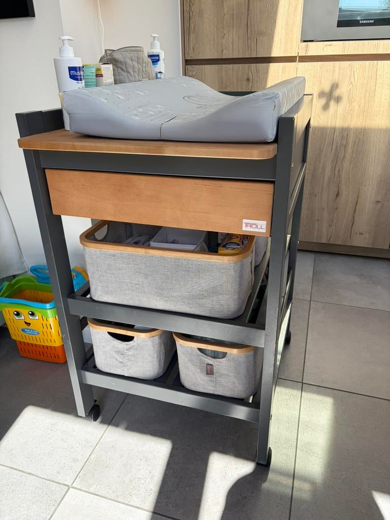 Troll - verschoontafel, Ophalen, Gebruikt
