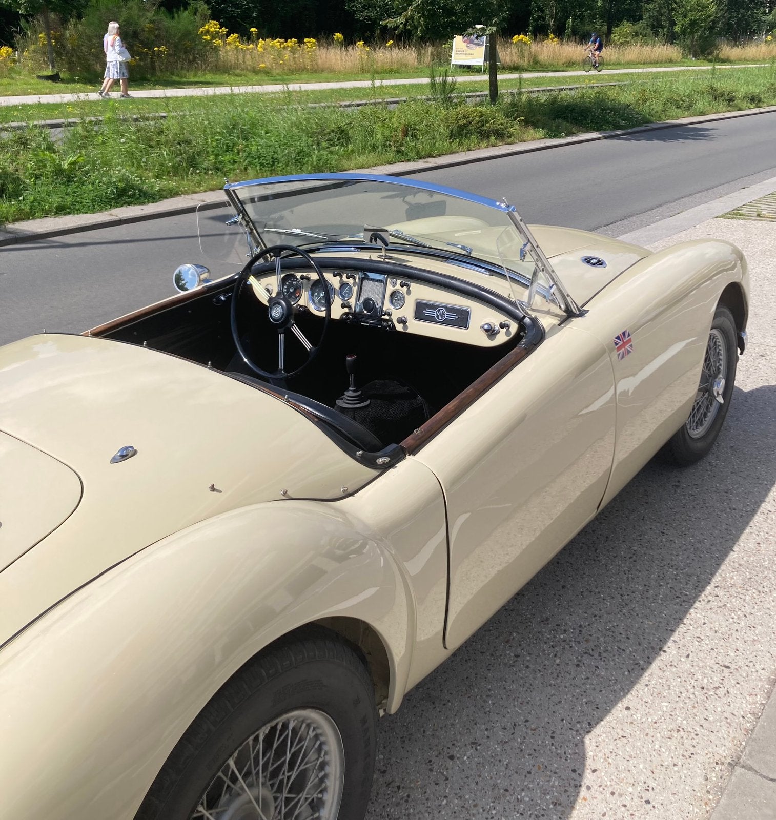 Oldtimer Cabrio MGA, foto 2
