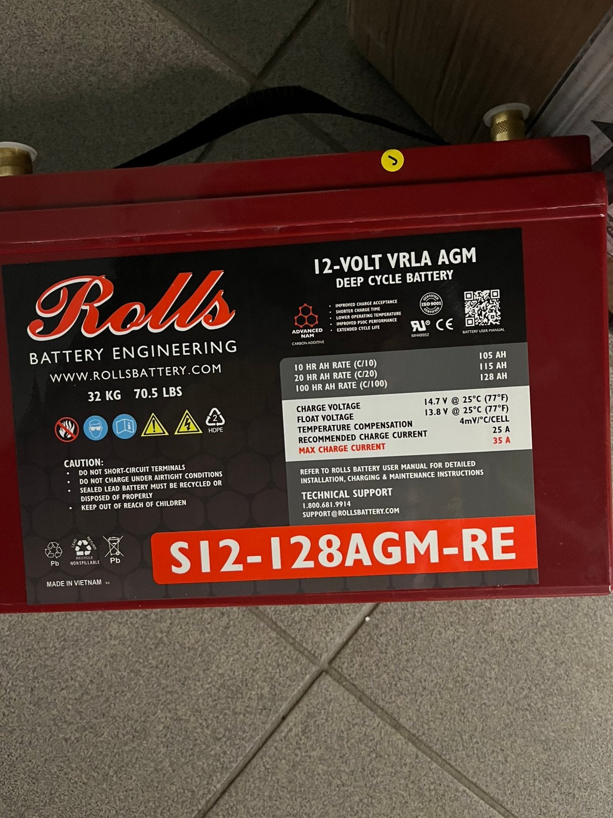 Deep cycle batterij, Auto-onderdelen, Accu's en Toebehoren, Ophalen, Nieuw