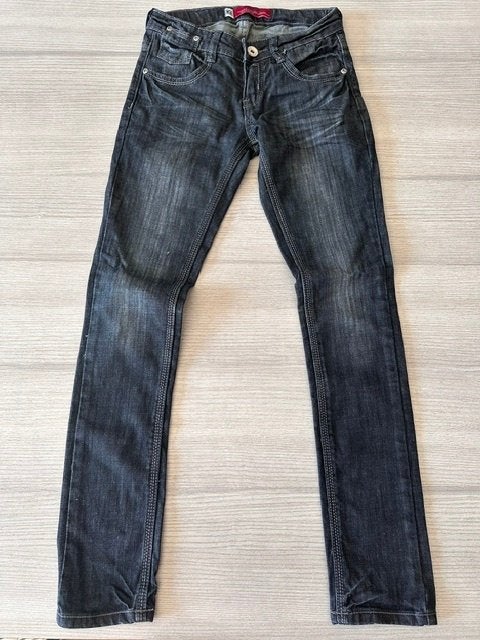 Jeans bleu Rebel taille 152 (nr8048), Pantalon, Enlèvement ou Envoi, Blue Rebel, Comme neuf