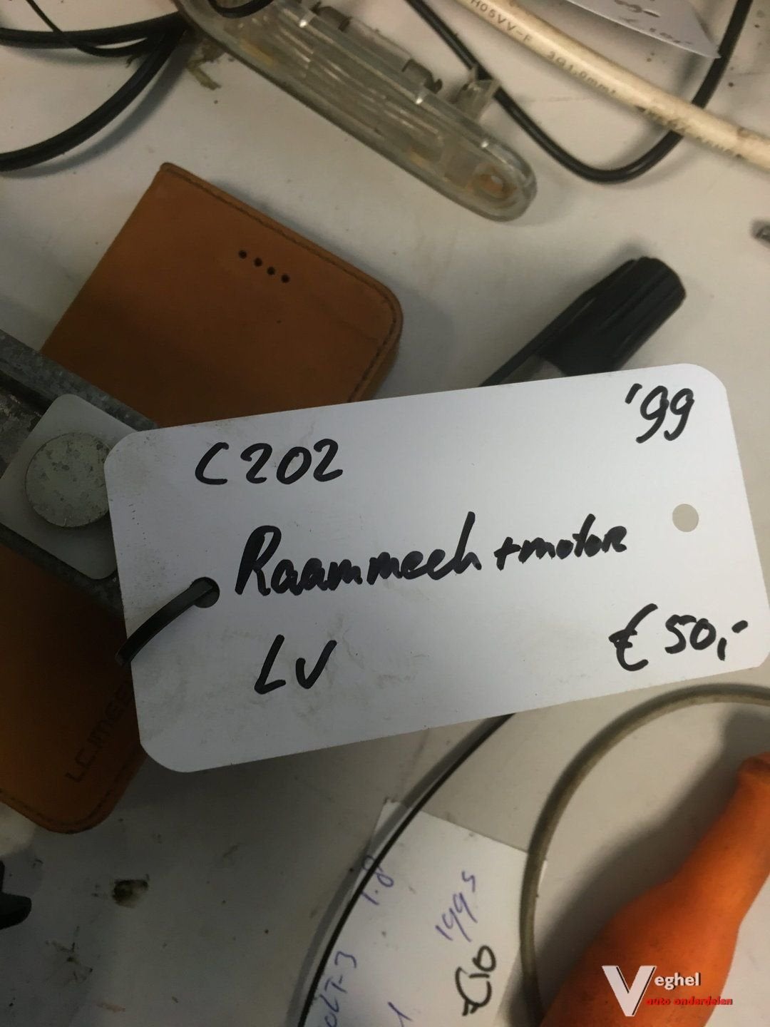 Mercedes C202  1999 Raammechanisme met motor LV, Gebruikt, -, -, Ophalen of Verzenden
