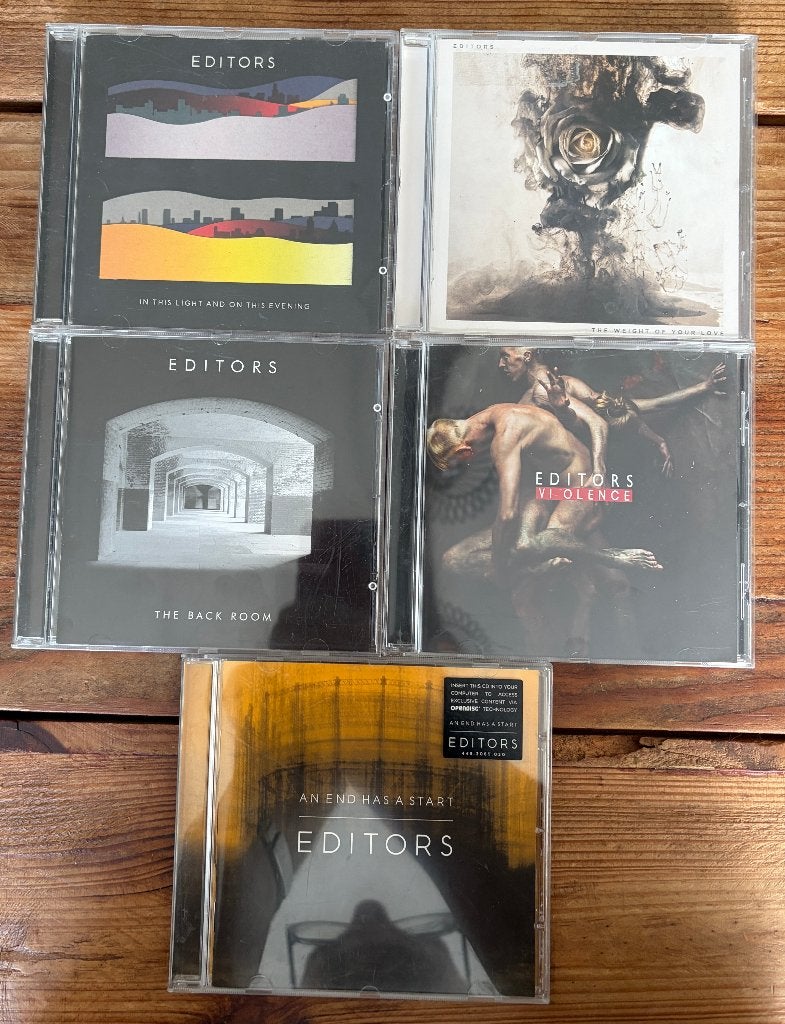 CD - Editors (5), Rock, Enlèvement ou Envoi, Premier pressage, Comme neuf