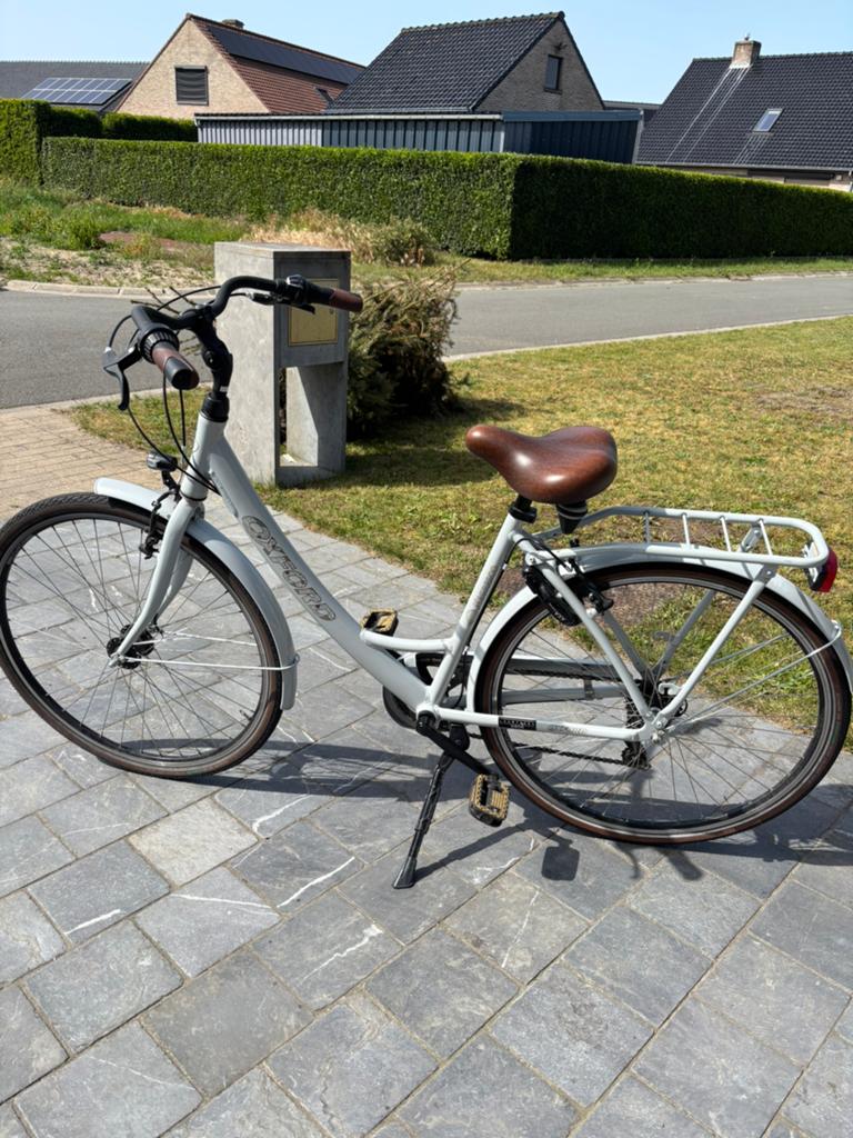 Oxford kinderfiets - grijs - in goede staat, Vitesses, Frein sur jante, Enlèvement ou Envoi, Comme neuf