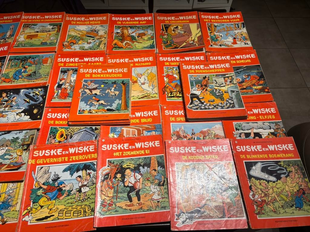 Suske en Wiske gelezen strips per stuk 0.50 crnt, Boeken, Ophalen of Verzenden, Zo goed als nieuw