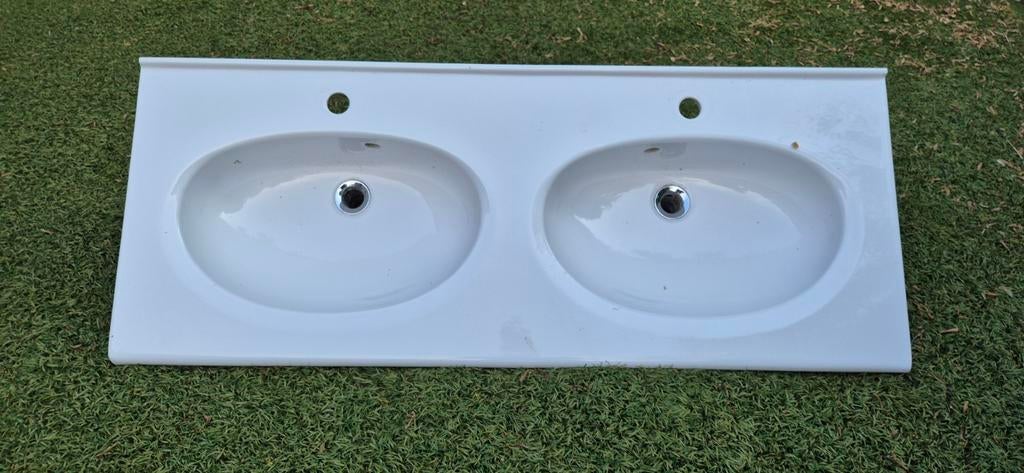 Lavabo (Dubbele Lavabo), Huis en Inrichting, Ophalen, Zo goed als nieuw, Wasbak of Wastafel