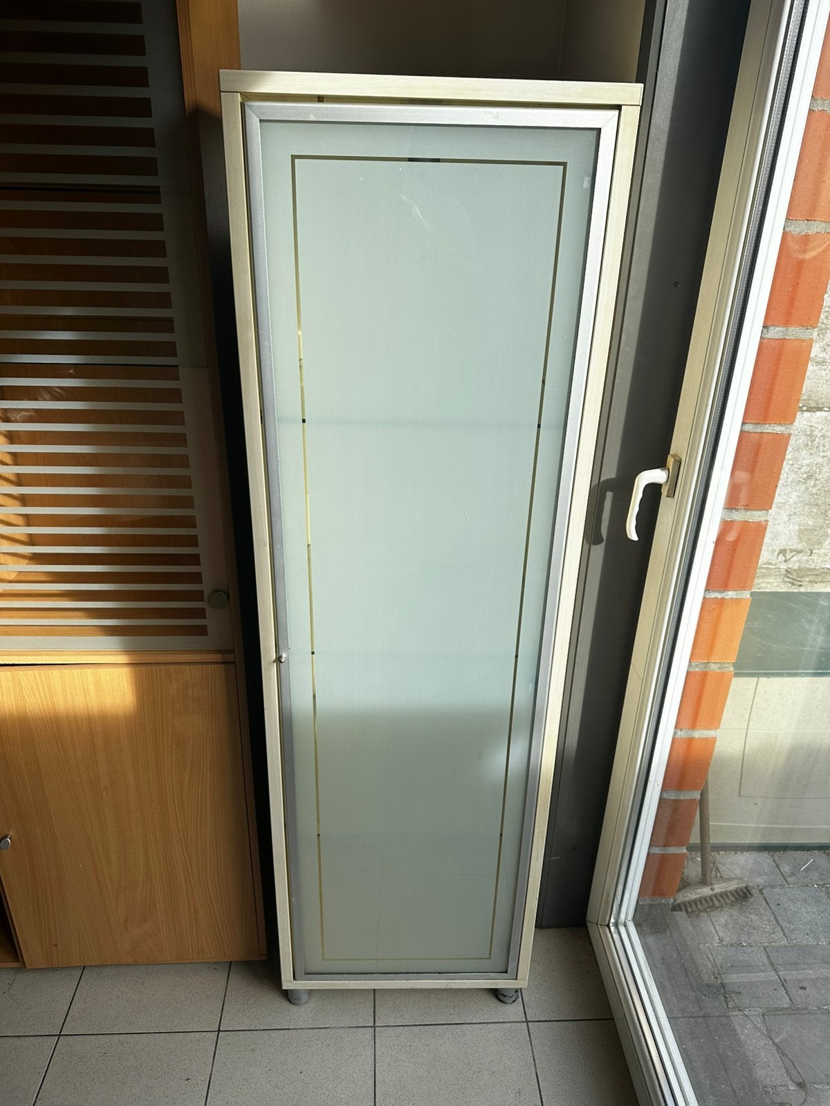 Kast 2x, Doe-het-zelf en Bouw, Ophalen, Gebruikt, Glasplaat