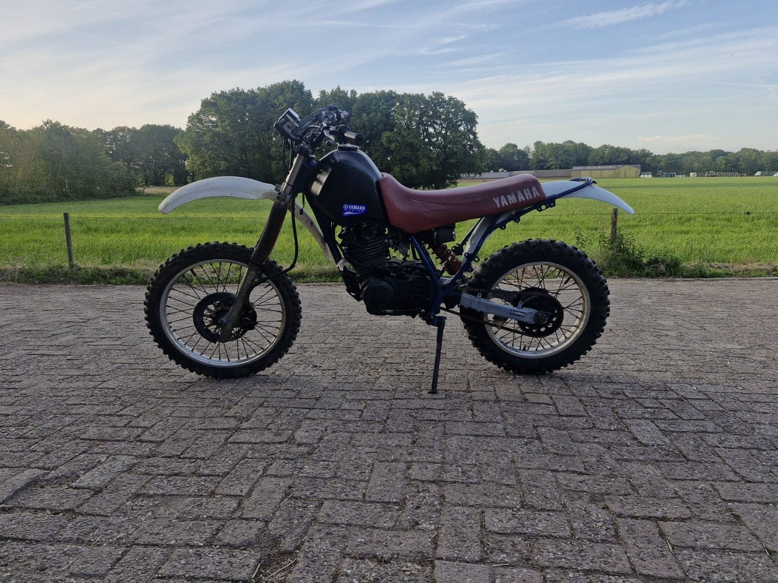 Yamaha xt 350, Enlèvement, Yamaha