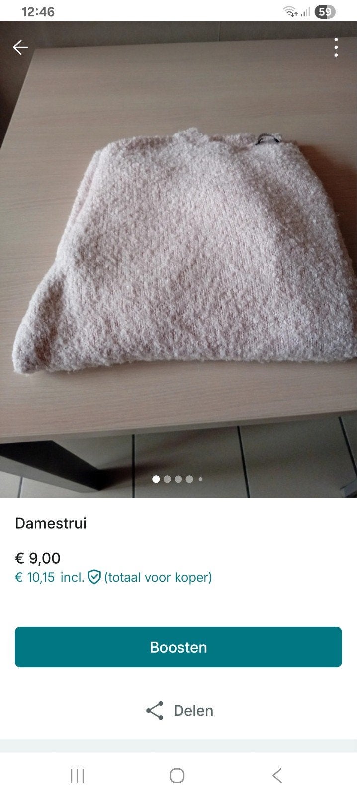 damestrui maat xl., Taille 46/48 (XL) ou plus grande, Enlèvement ou Envoi, Rose, Comme neuf