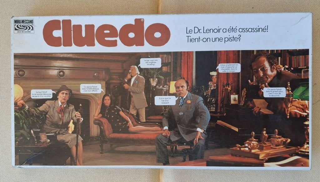 Cluedo vintage, Enlèvement