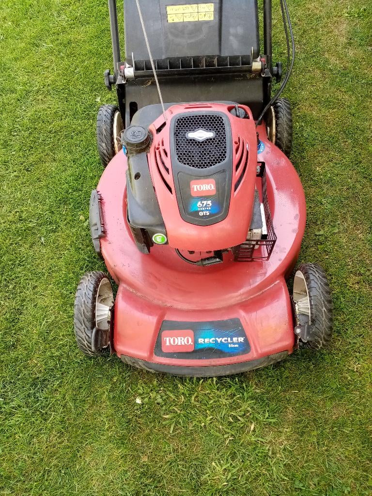 Toro recycler grasmaaier, Tuin en Terras, Ophalen, Gebruikt, 50 cm of meer, Versnellingen