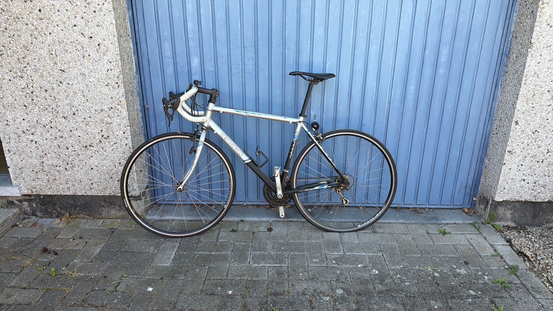 Koersfiets decathlon, Fietsen en Brommers, Fietsen | Racefietsen, Ophalen, Minder dan 10 versnellingen, Gebruikt, Heren