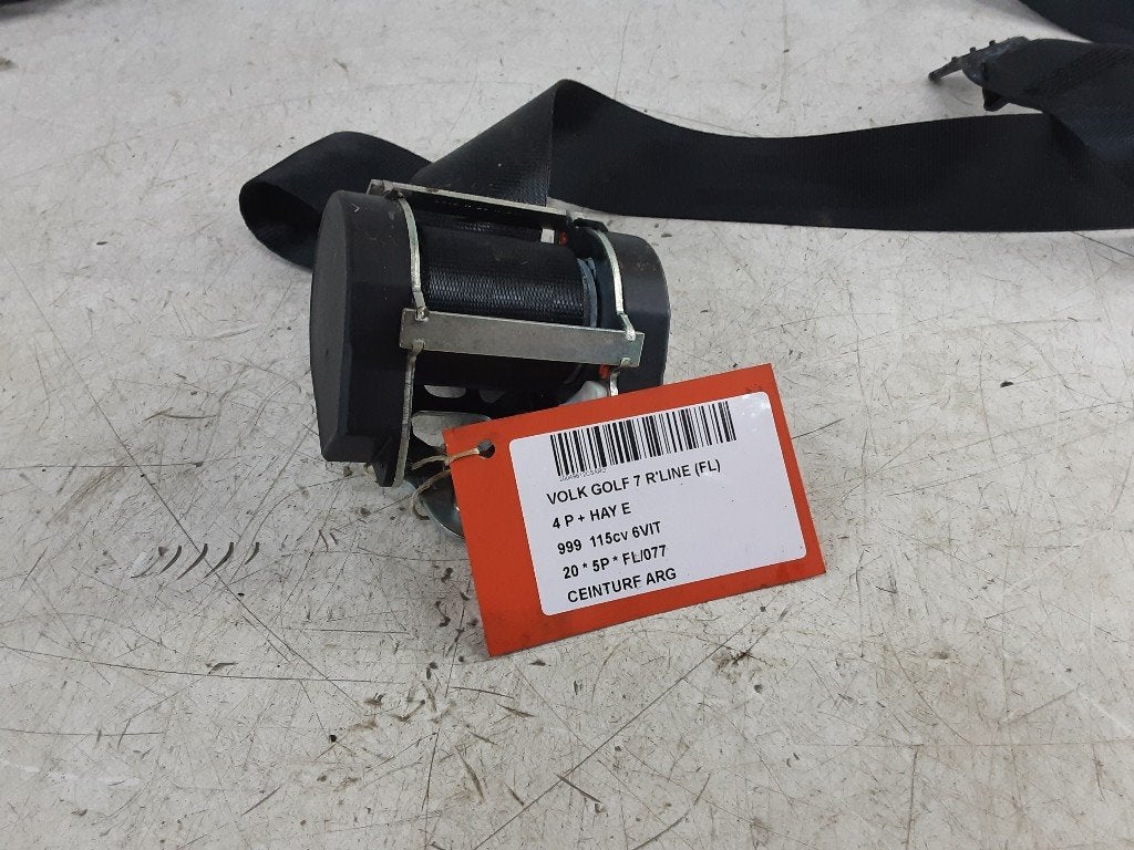 CEINTURE DE SECURITE ARRIERE GAUCHE Golf VII (AUA), Volkswagen, Mevr. I. Hauben, Utilisé, Rue de l'Espoir 34 34
4030  GRIVEGNÉE, BE