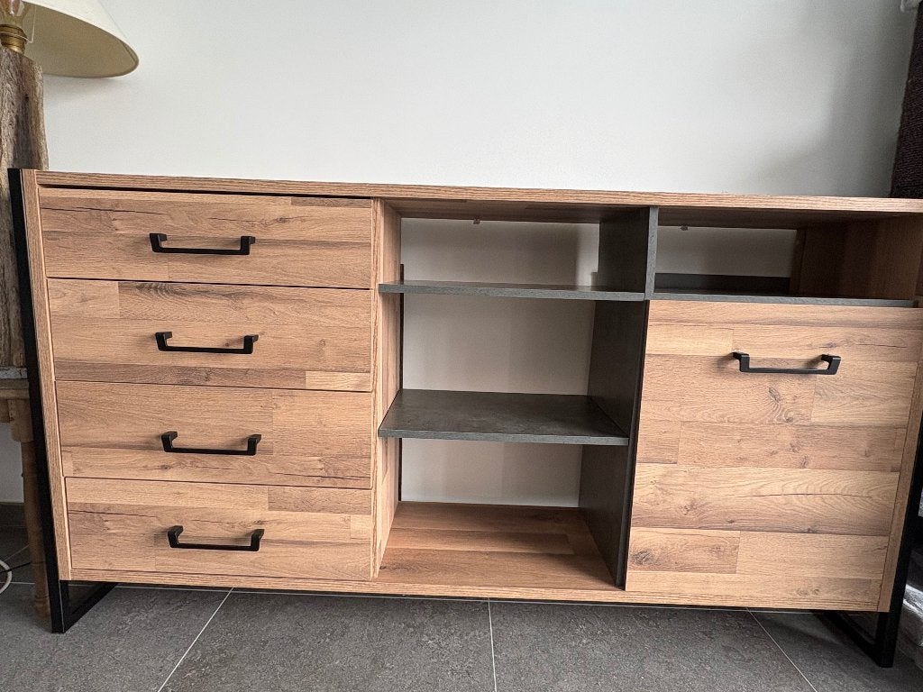Dressoir en tafel, Huis en Inrichting, Ophalen, Gebruikt, 50 tot 100 cm, 25 tot 50 cm