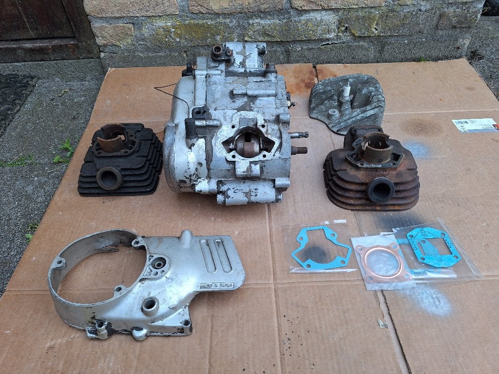 Yamaha RD50 RD 50 DX RD50DX 353 motorblok, Ophalen of Verzenden, Yamaha