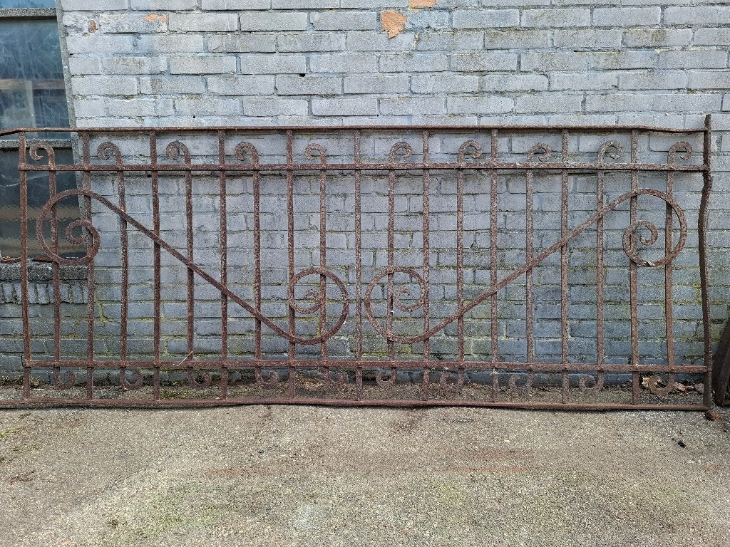 Smeedijzeren balustrades - hekwerken, Ophalen, Gebruikt, IJzer, Sierhekwerk