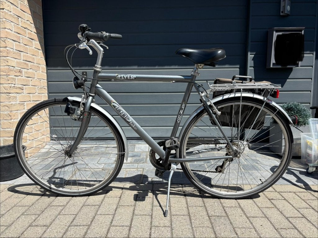 herenfiets, Fietsen en Brommers, Gebruikt, Velgrem, Versnellingen, Ophalen