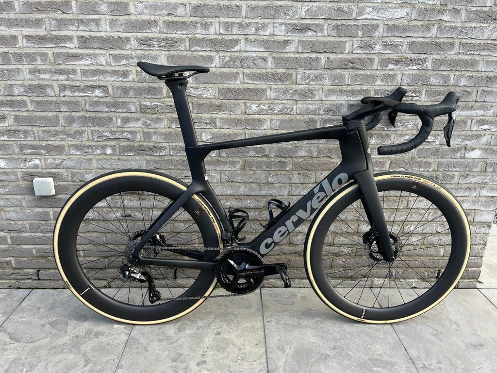 Cérvelo S5 Di2 Dura-ace, Carbon, Heren, Zo goed als nieuw, 57 tot 61 cm