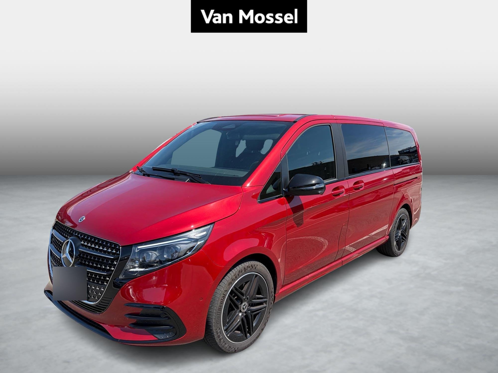 Mercedes-Benz V 300 d L2 Exclusive + LICHTE VRACHT + AIRMATI, Auto's, Automaat, Dealer onderhouden, Zwart, 4 cilinders