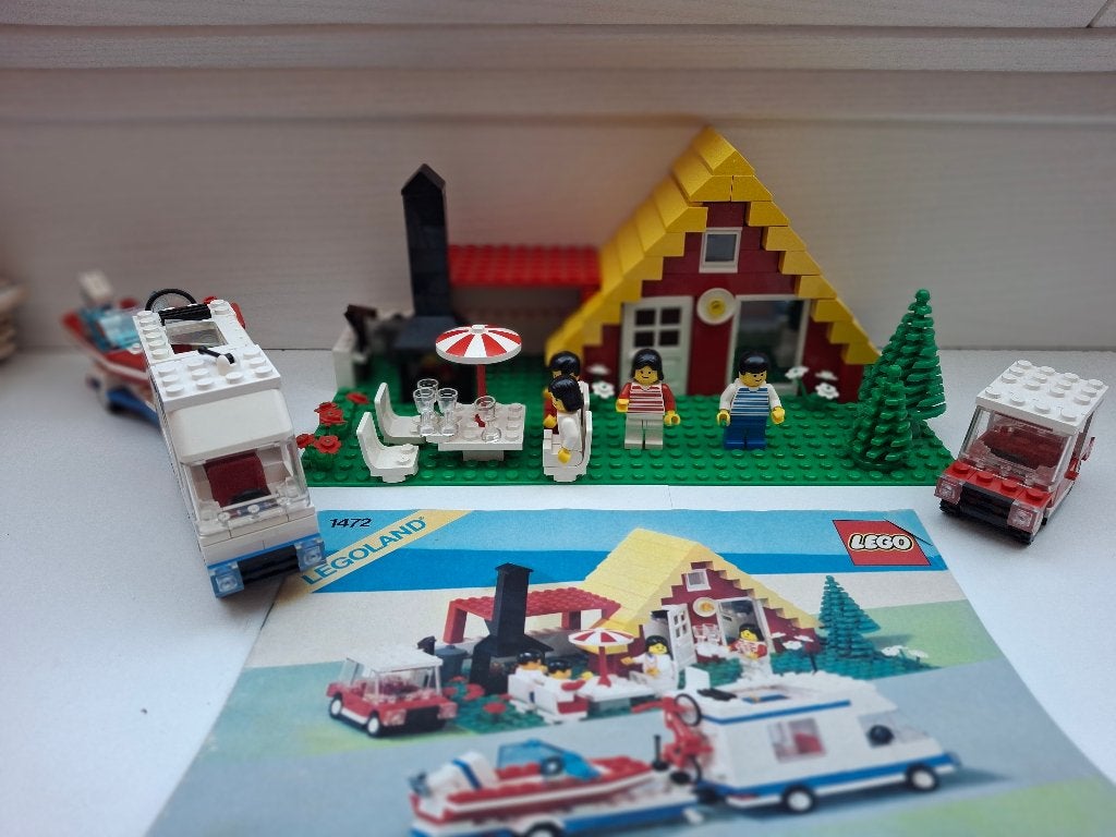 Lego 1472 Holiday Home 1987, Enlèvement ou Envoi, Complet, Lego, LEGOLAND