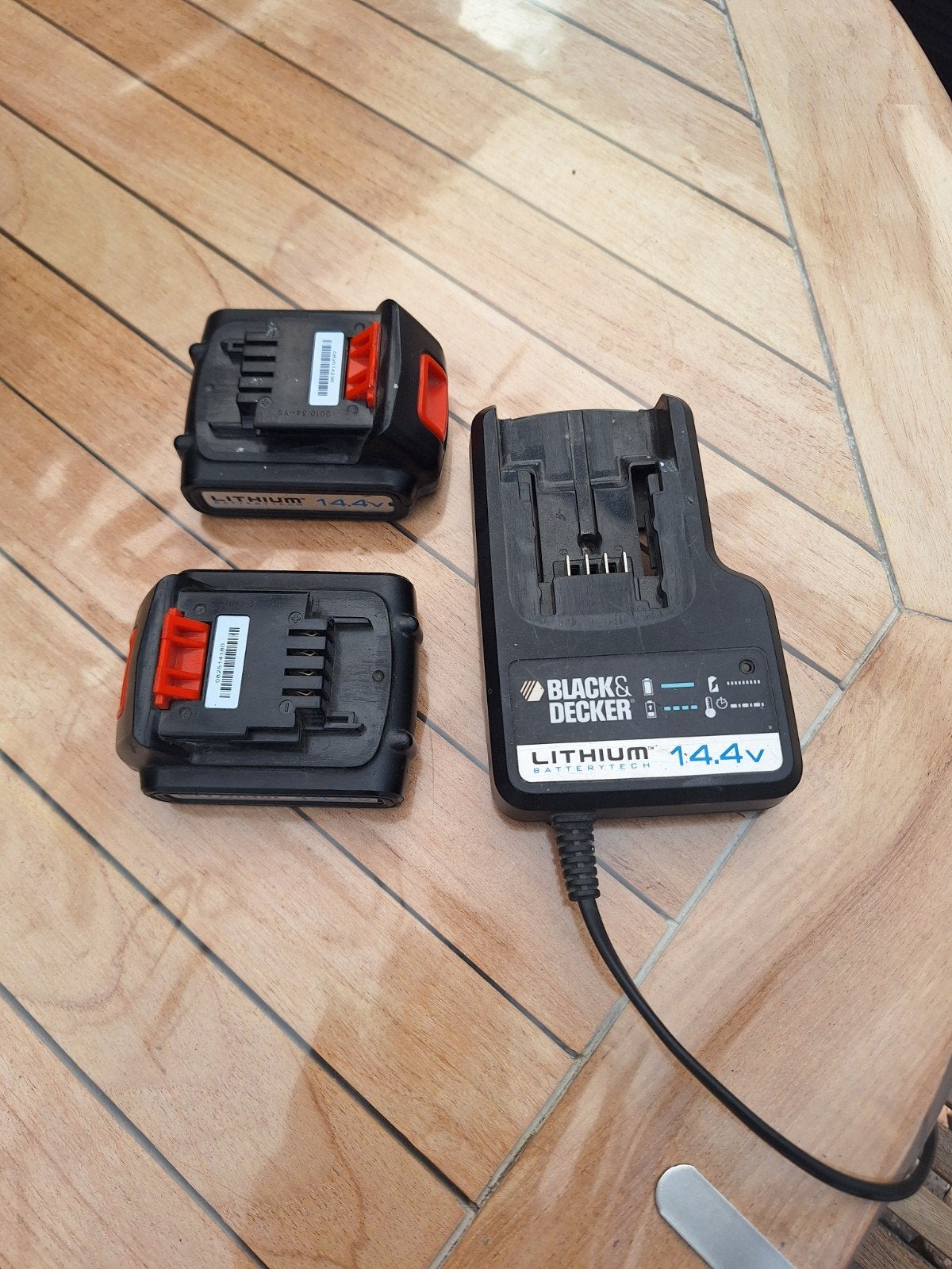 Black en Decker accu's, Ophalen