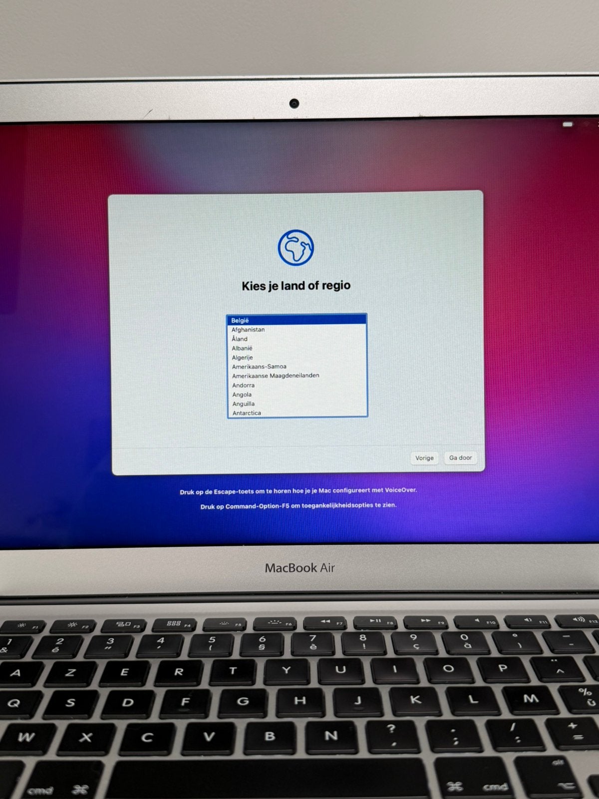 Macbook Air 13-inch, 2017, Computers en Software, Gebruikt, 256 GB, 8 GB, 13 inch