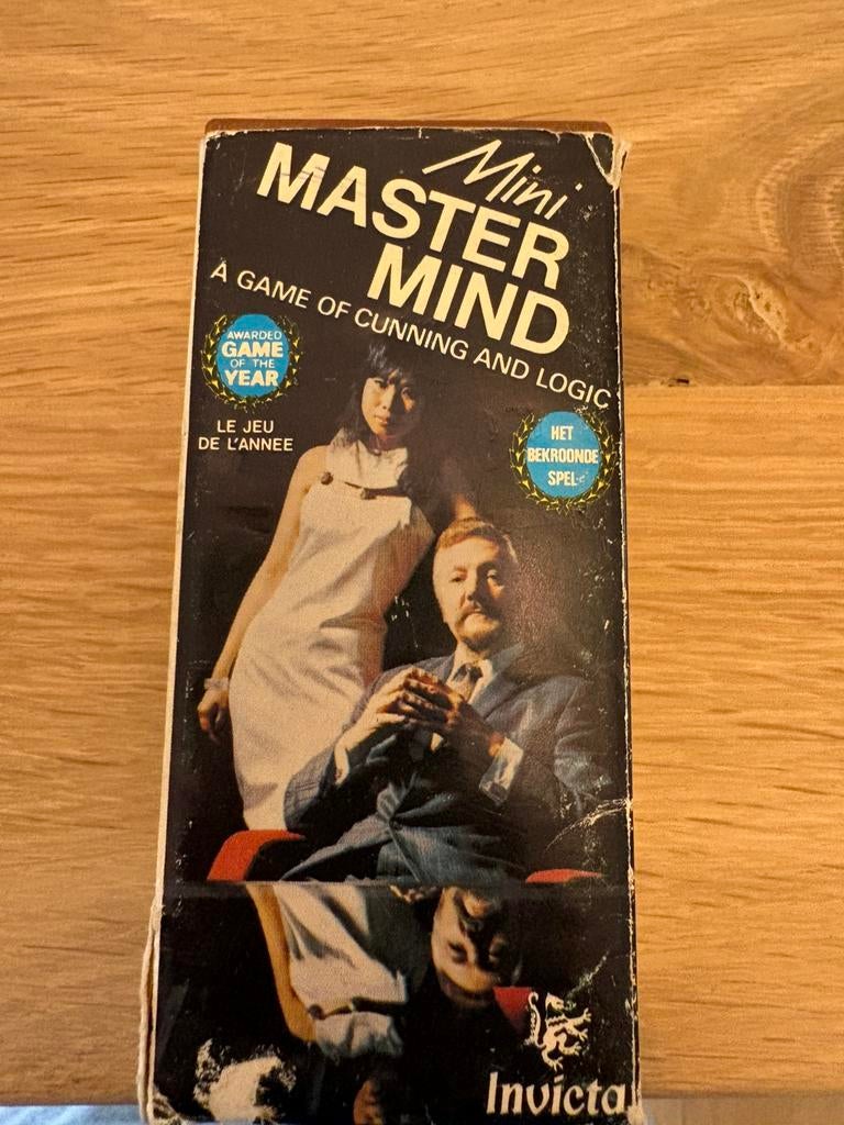 Mastermind vintage mini, Hobby en Vrije tijd, Gezelschapsspellen | Overige, Een of twee spelers, Ophalen, Gebruikt