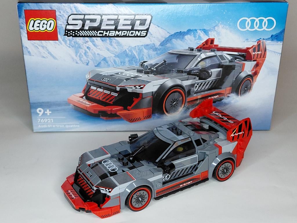 76921 LEGO Speed Champions Audi S1 e-tron quattro, Kinderen en Baby's, Speelgoed | Duplo en Lego, Gebruikt, Lego, Compleet, Complete set