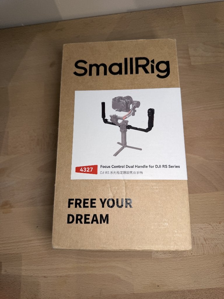 SmallRig 4327 Focus Control Dual Grip for DJI RS Series, DJI, Follow focus, Ophalen, Zo goed als nieuw
