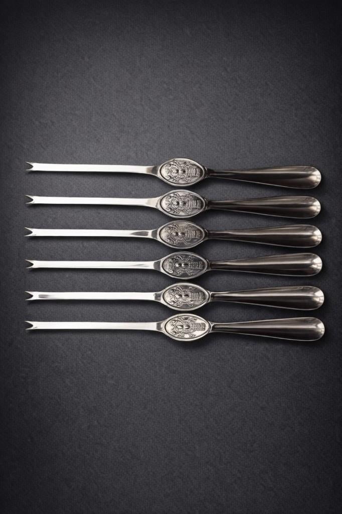 Set van 6 kreeftencurette - Armena (Vintage), Antiek en Kunst, Ophalen of Verzenden