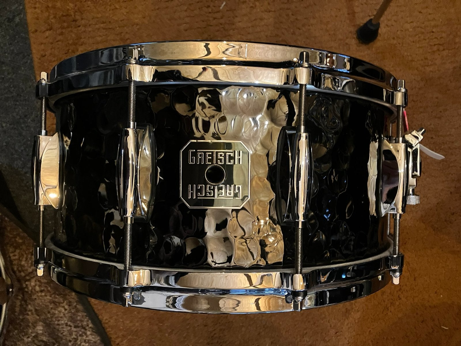 gretch drums 14” x 6,5” hammered snare, Musique & Instruments, Enlèvement, Utilisé, Autres marques