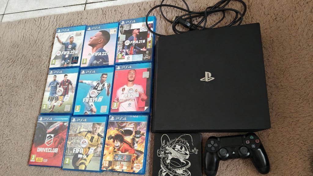 PS4 Pro, Games en Spelcomputers, Spelcomputers | Sony PlayStation 4, Ophalen, Met 1 controller, Pro, Gebruikt