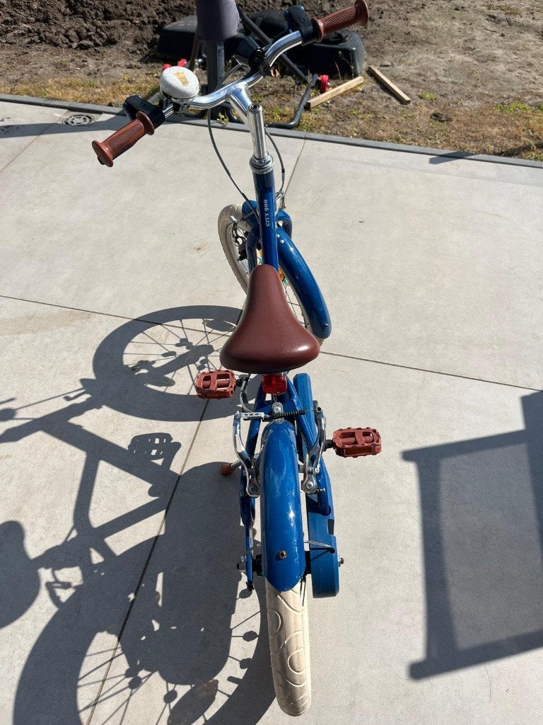 Mooie kinderfiets 16 inch, Ophalen, Gebruikt, Velgrem, 16 tot 20 inch