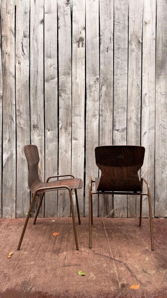 Chaises vintage Pagholz OBO Eromes |54 en stock