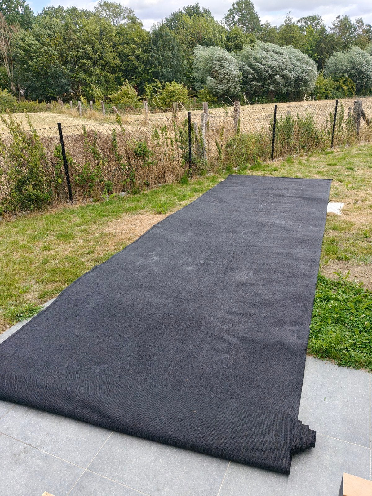 Totale 21m Brise-vue Oviala Noir 2m de haut (neuf+occasion), Jardin & Terrasse, Écrans de jardin, Enlèvement, 200 cm ou plus, 200 cm ou plus