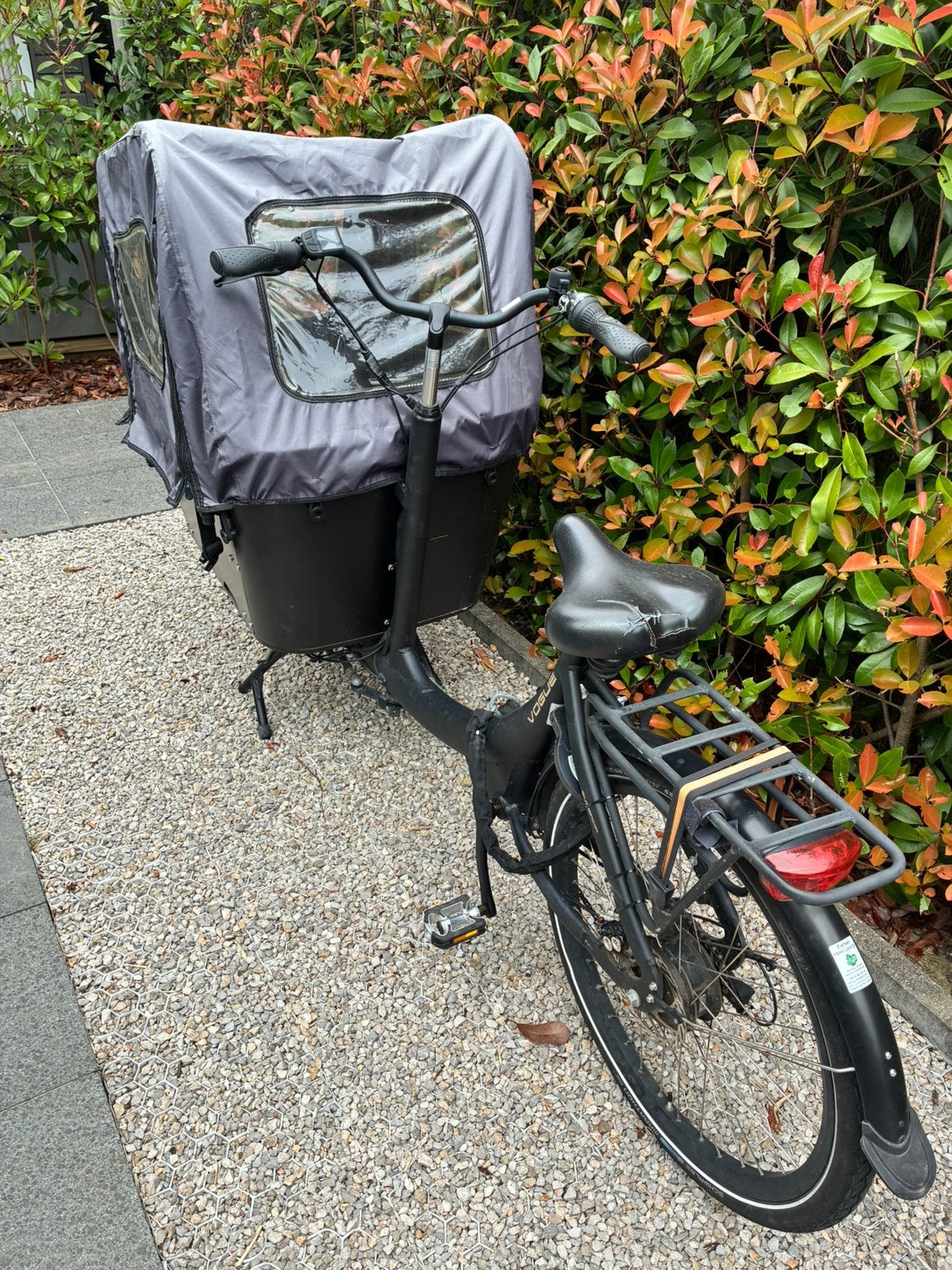 Bakfiets Vogue in goede staat 1239 km gereden, Autres marques, Enlèvement, Utilisé, Électrique