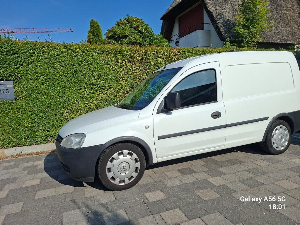 Opel Combo C camionette, Auto's, Voorwielaandrijving, 4 deurs, Stof, Zwart
