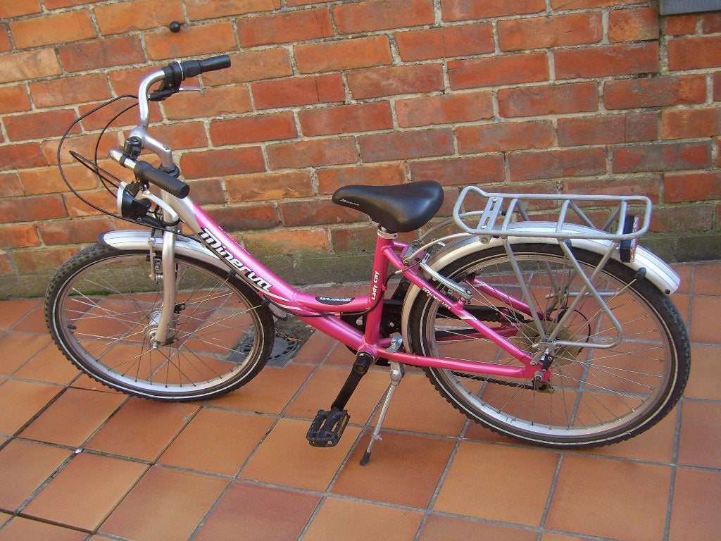 Kinderfiets Minerva 24'' Lady city, Vélos & Vélomoteurs, Frein sur jante, Comme neuf, Minerva, Enlèvement