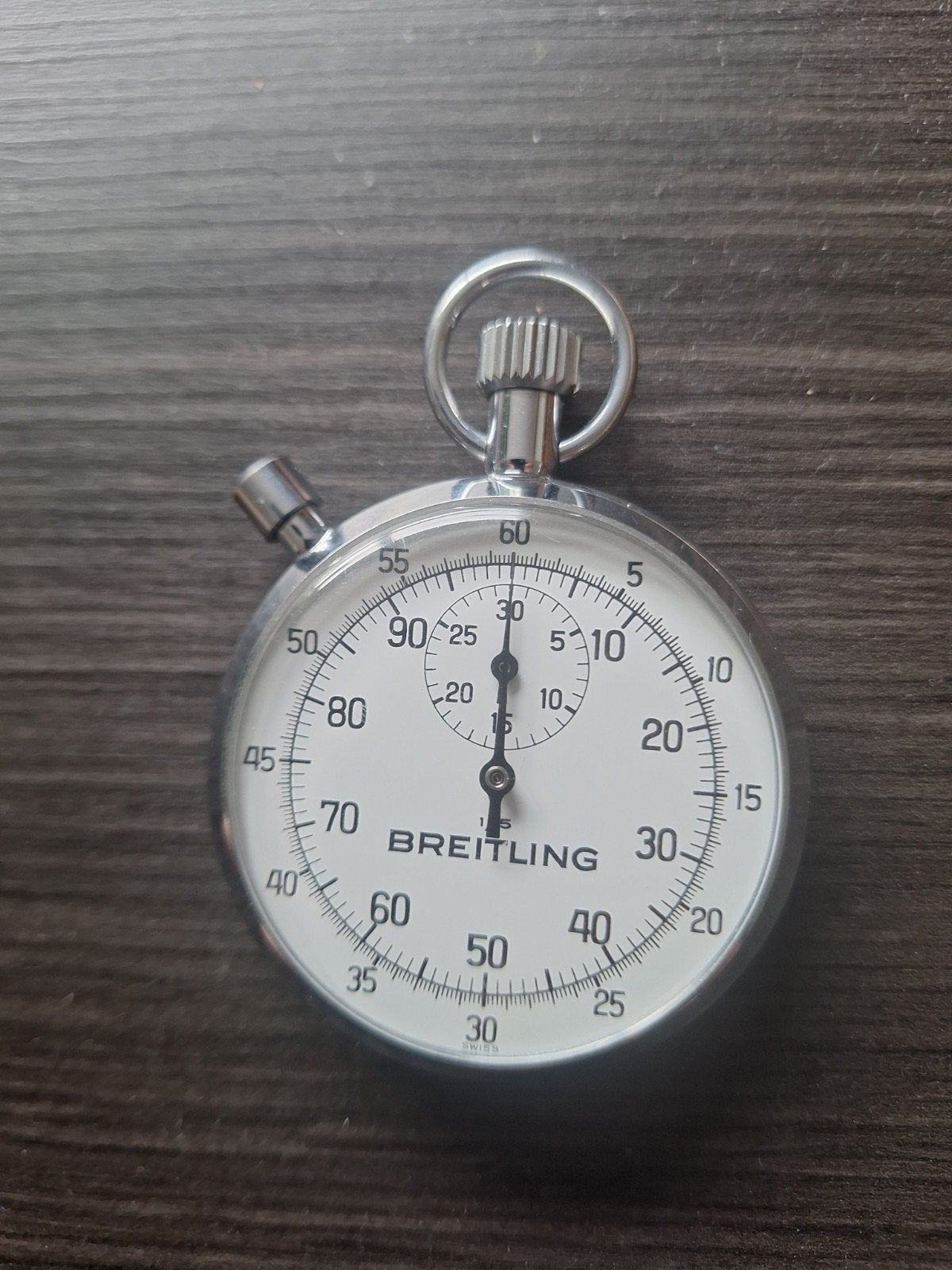chronometer breitling NOS, Staal, Breitling, Polshorloge, Nieuw